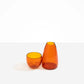 Glass Pebble Carafe + Glass | Amber