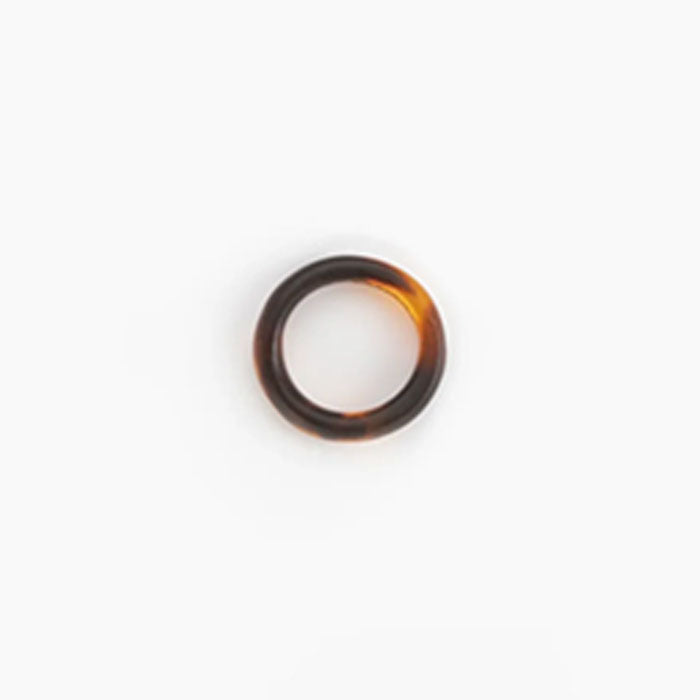 Modern Tribal Band Ring | Tortoise