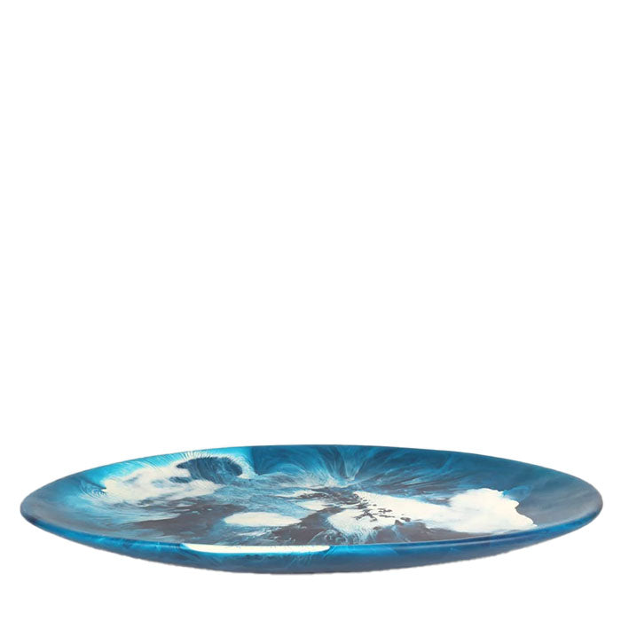 Long Temple Platter | Moody Blue