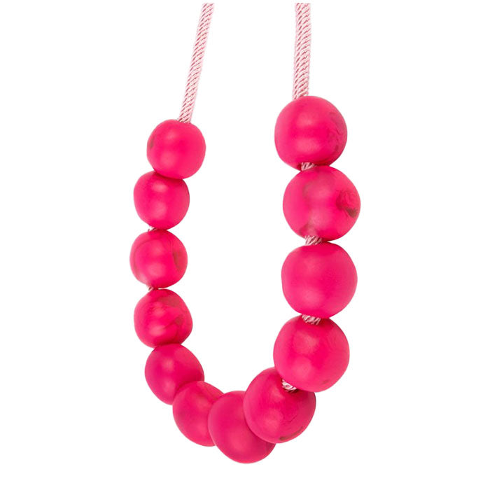 Resin Ball Necklace | Flamingo