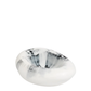 Drift Dish | White Marble | Medium