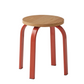 Metal/Wood Stool | 38.5x45cm