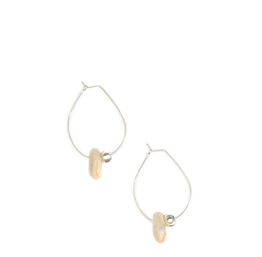 Joie De Vivre Earrings Silver | Rose