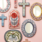 Samira Mirror Blue Lotus
