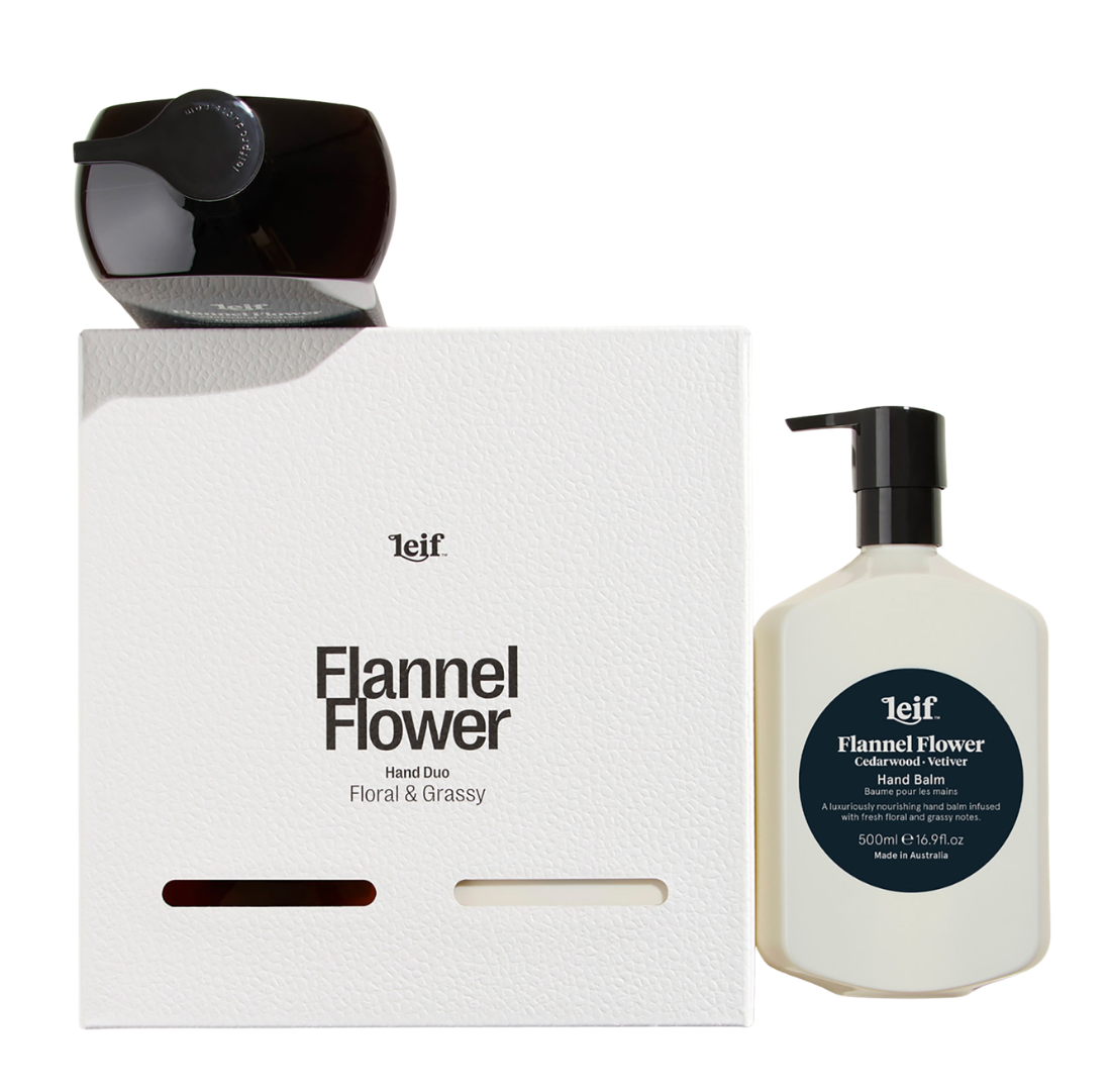 Hand Duo Large | Flannel Flower