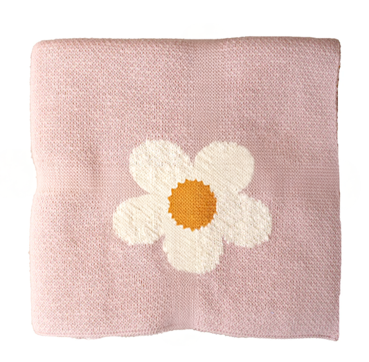 Daisy Days Blanket | 100cm x 80cm