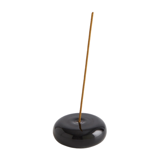 Le Galet Incense Holder | Opaque Black