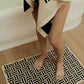 Saroma Bath Mat |  Sand + Noir