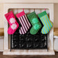 Christmas Stocking | Pink Stripe
