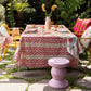Pedestal Side Table | Lilac