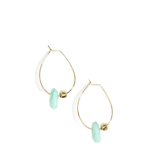 Joie De Vivre Earrings Gold | Mint