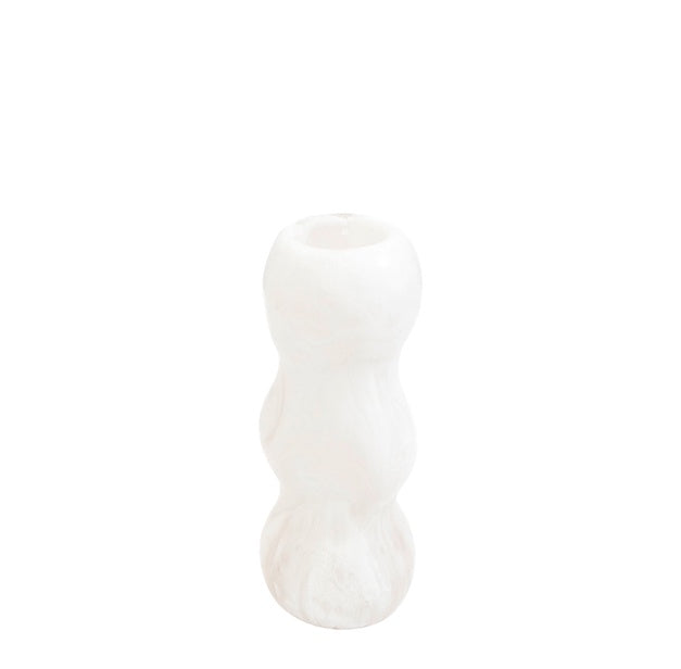 Mountain Vase | White Clear | Small