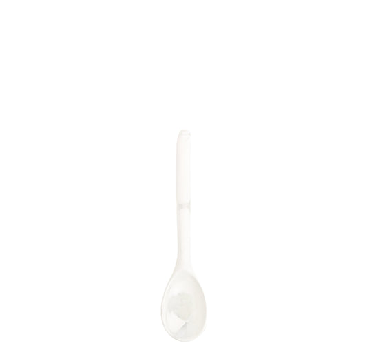 Stone Spoon | White Clear