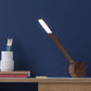 Gingko Octagon Desk Lamp | Natural Walnut
