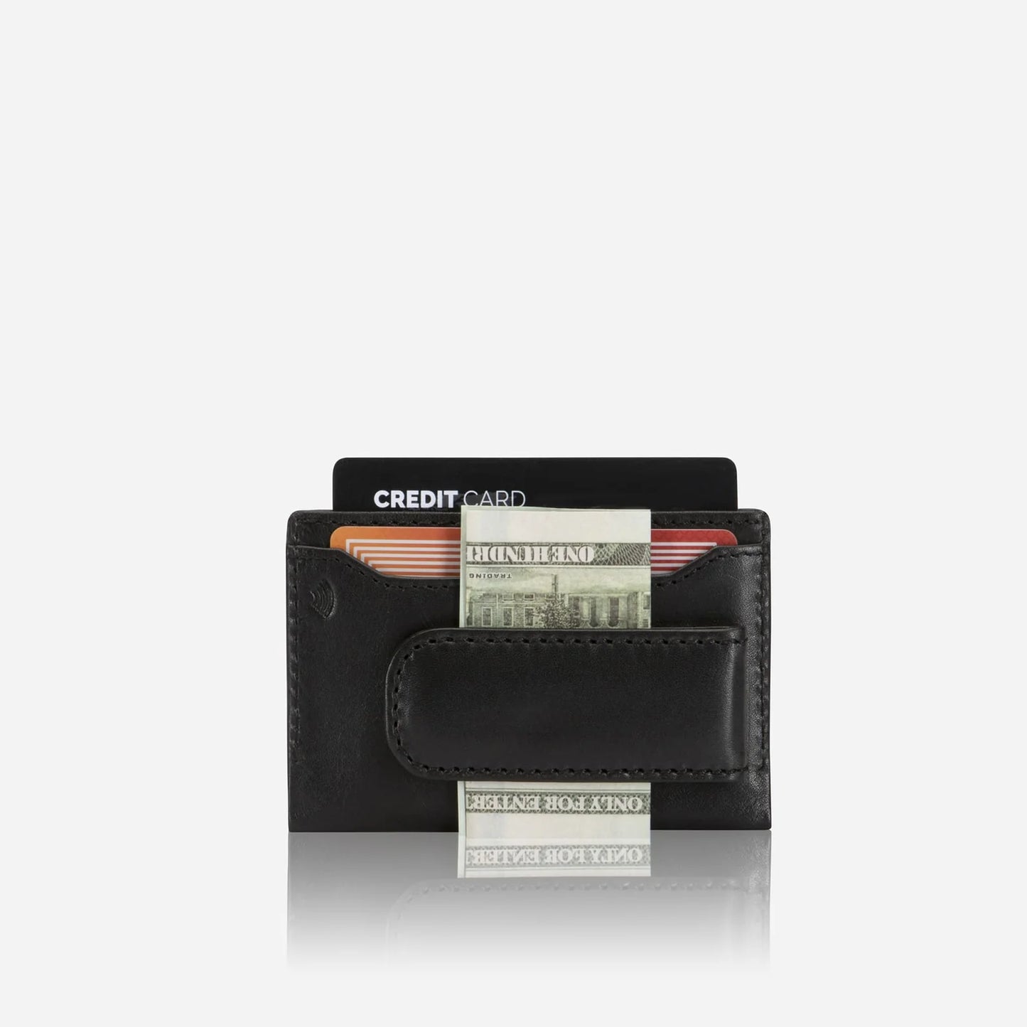 Card Holder Money Clip | Black