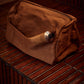 Journey Toiletry Canvas Bag | Cinnamon