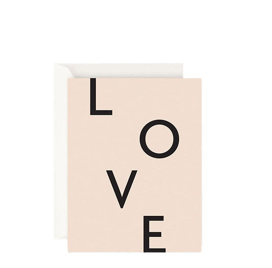 Love Card | Black Print