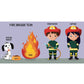 3D Puzzle & Book Set | Learn Words with Firefighters