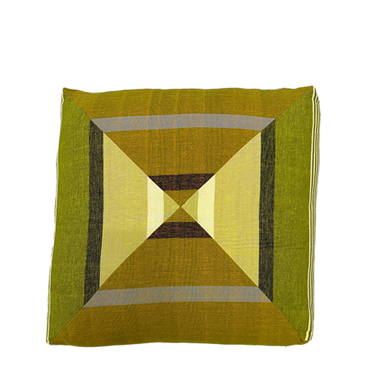 Patchwork Cushion | Olive