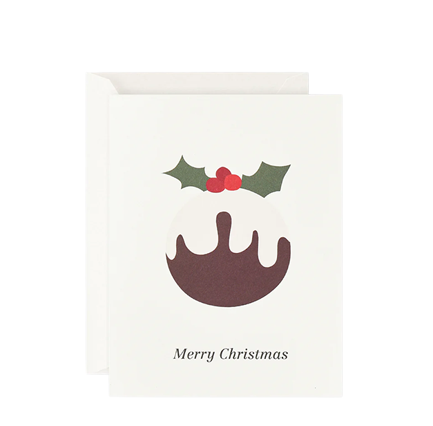 Card | Merry Christmas Pudding