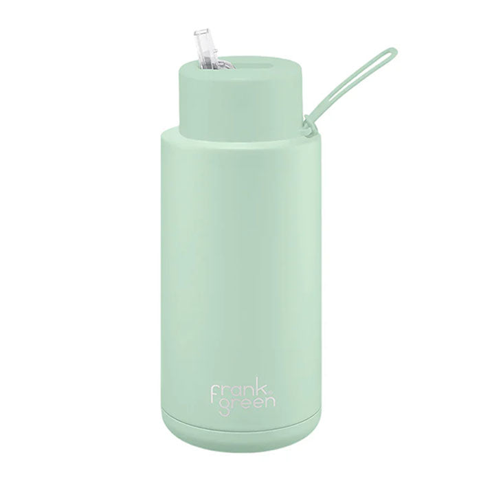 Ceramic Reusable Bottle 1L | Mint Gelato