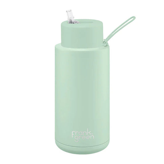 Ceramic Reusable Bottle 1L | Mint Gelato