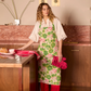 Geranium Multi Linen Apron