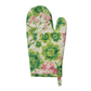 Geranium Multi Linen Oven Mitt