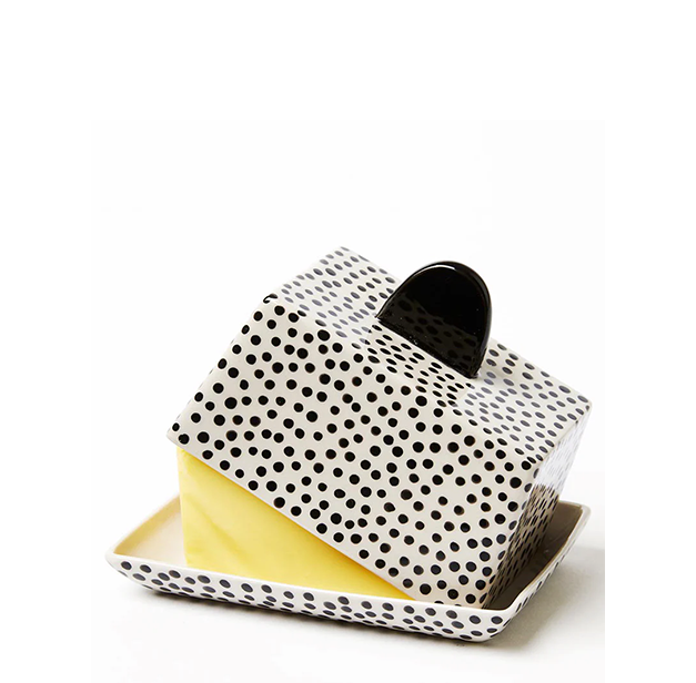 Butter Dish | Black Spot