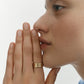 Steadfast Ring | 18k Gold Plated