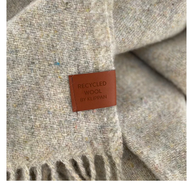 Earth Recycled Wool Blanket | Creme