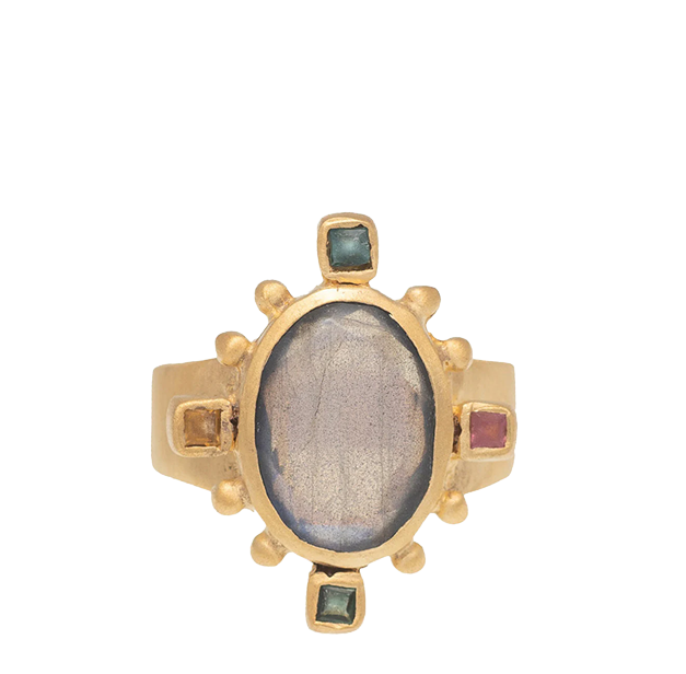 Labradorite Rambagh Ring
