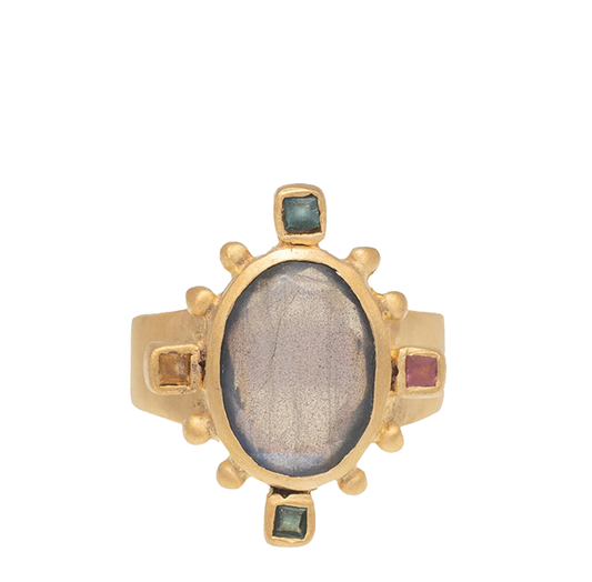 Labradorite Rambagh Ring