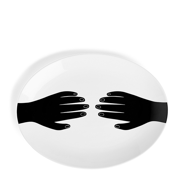 Les Mains Serving Platter