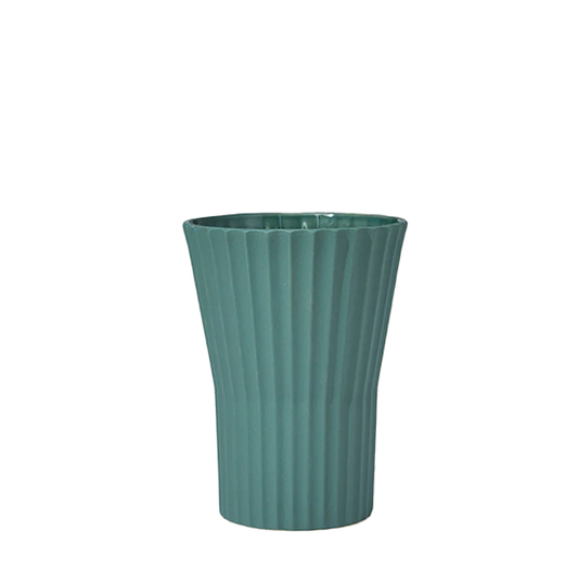 Ripple Vase | Moss | L