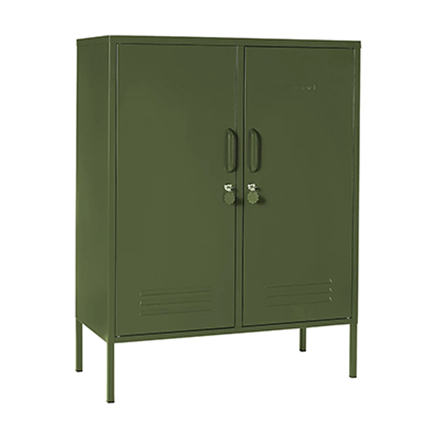 The Midi Locker | Olive