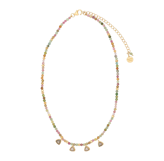 Multi Tourmaline Mamounia Necklace