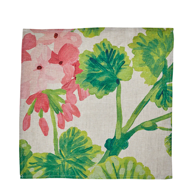 Napkins | Geranium | Set 4