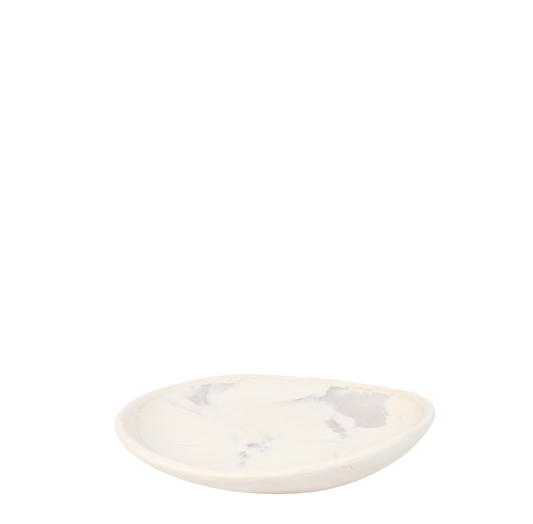 Pebble Side Plate | Chalk