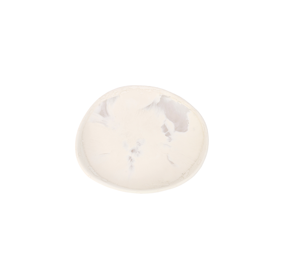Pebble Side Plate | Chalk