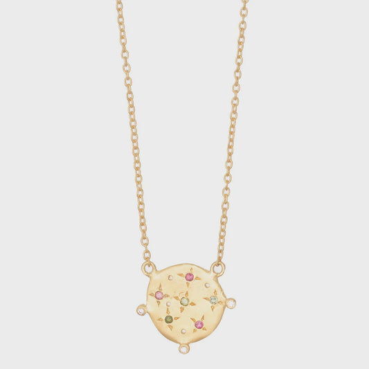 Multi Tourmaline Souk Necklace