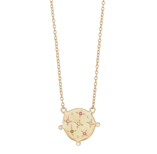Multi Tourmaline Souk Necklace