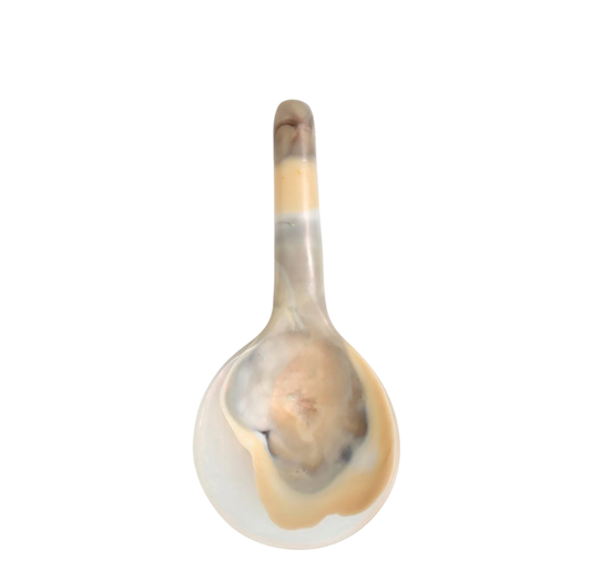 Round Spoon | Sandy Pearl | Large