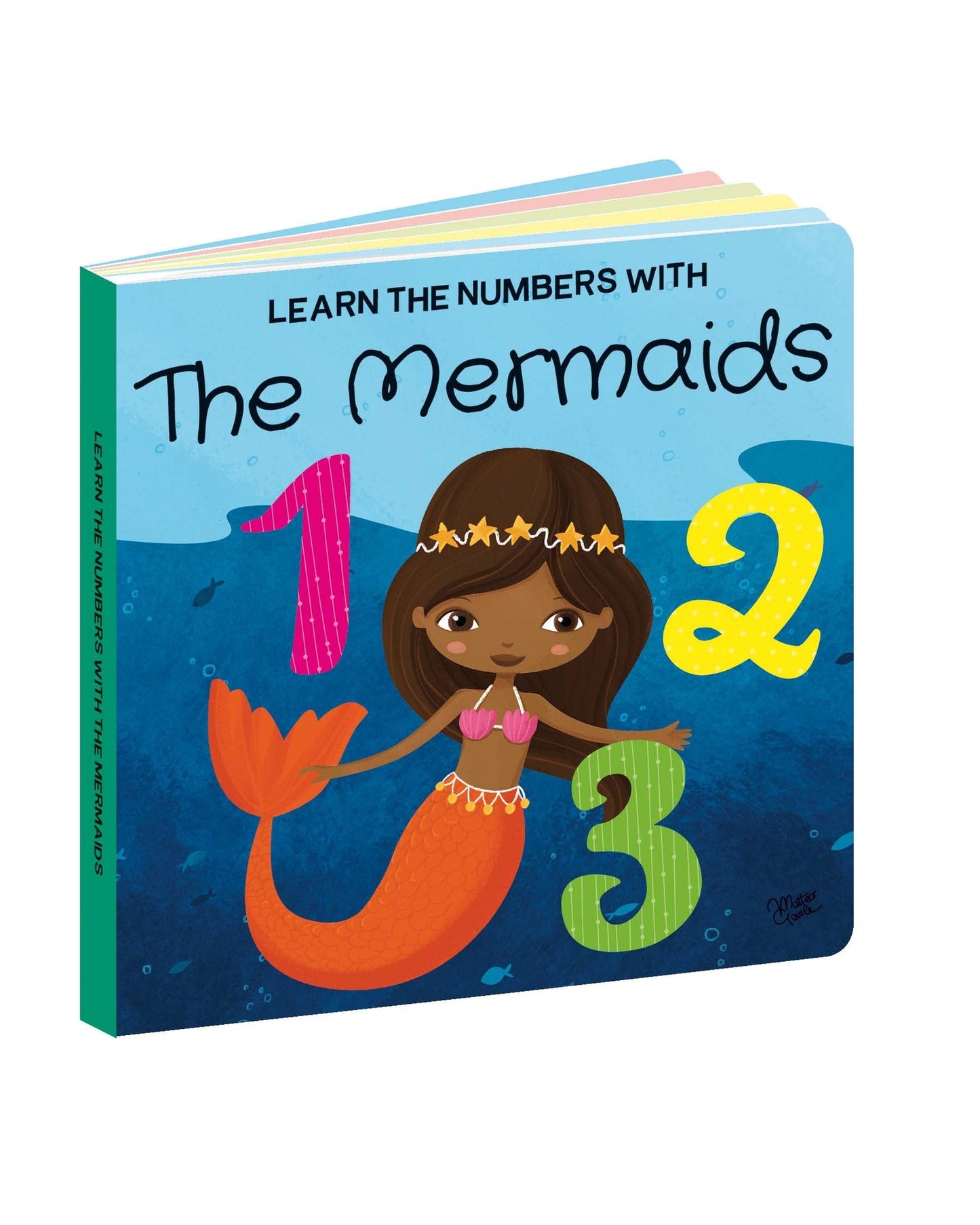 3D Puzzle & Book Set | Learn Numbers with Mermaids