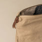 Journey Makeup Canvas Bag | Clay