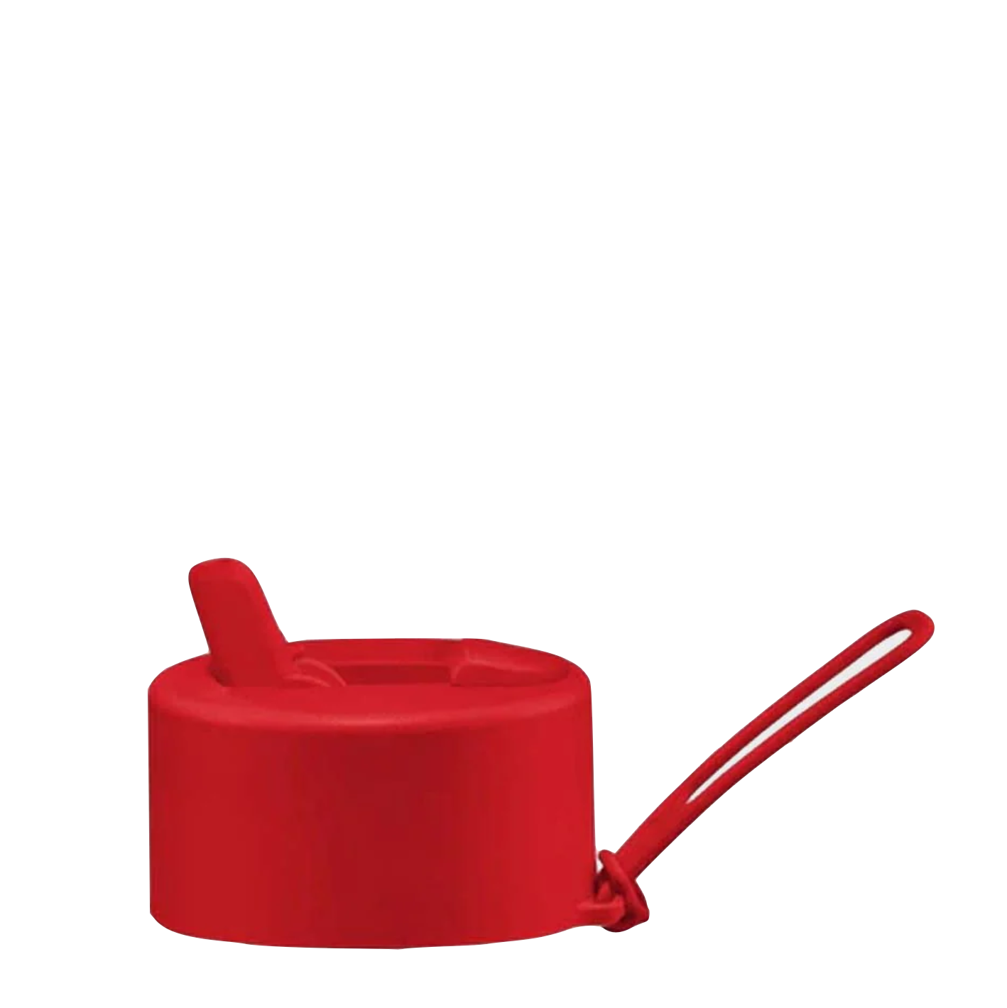 Flip Straw Lid + Strap | Atomic Red