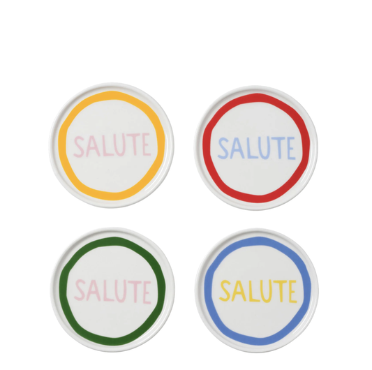 Coaster set of 4 | Salute