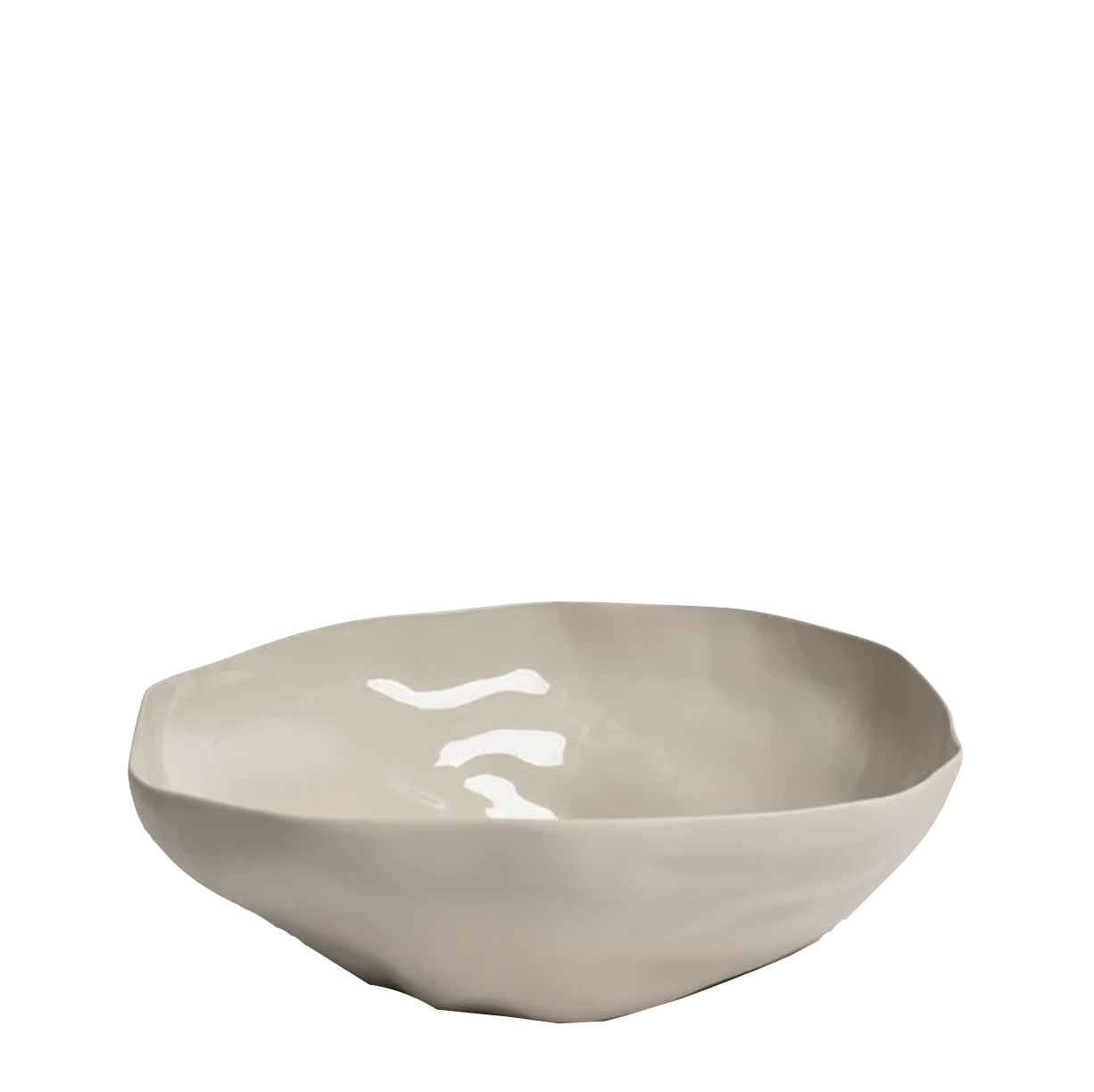 Organic Serving Bowl | Cashmere