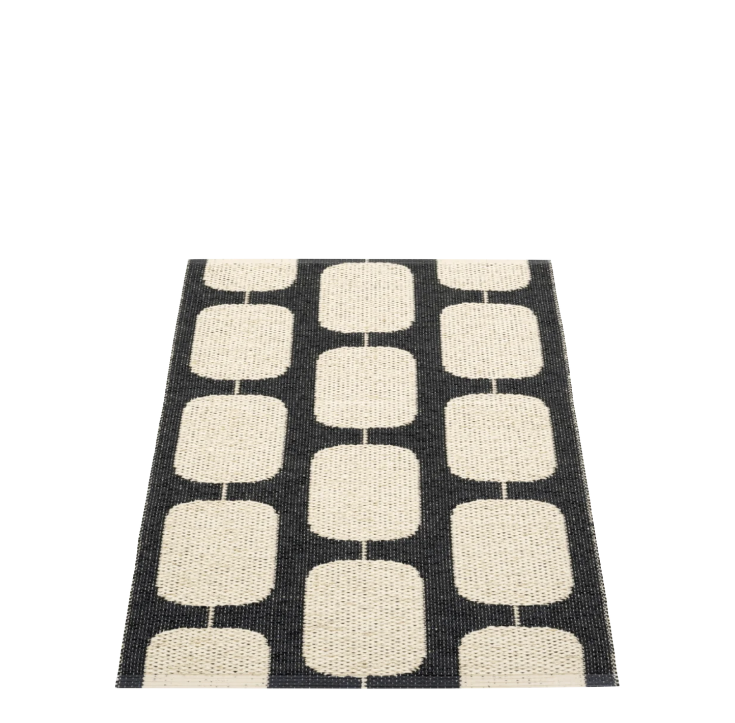 Sten Rug | Black | 100 x 70cm