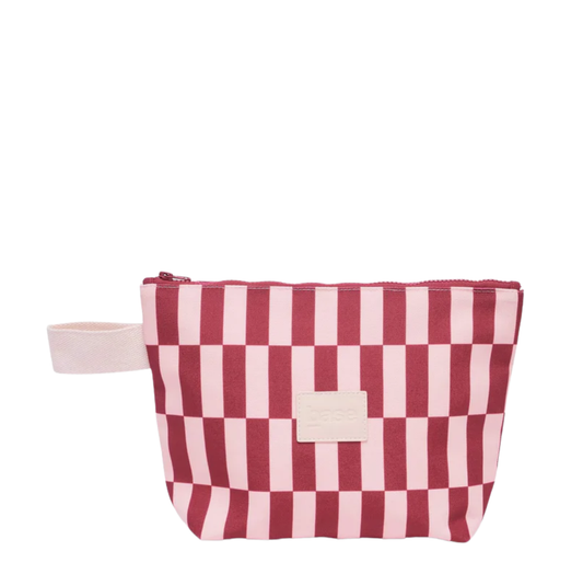 Wet Base Bag | Burgundy + Peony